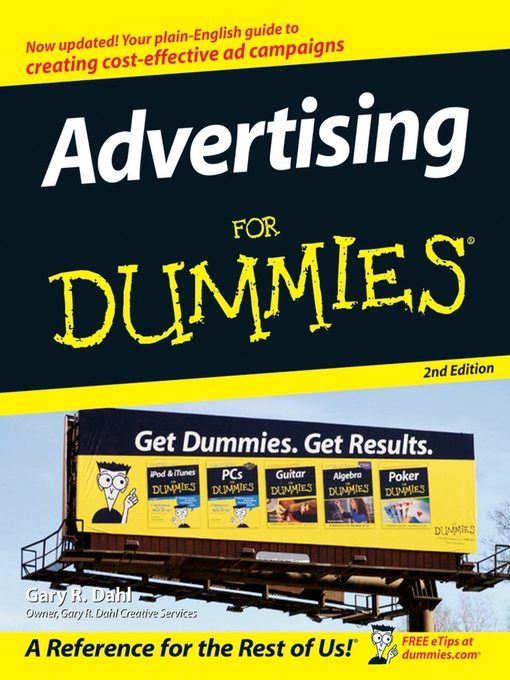 Title details for Advertising For Dummies by Gary Dahl - Available